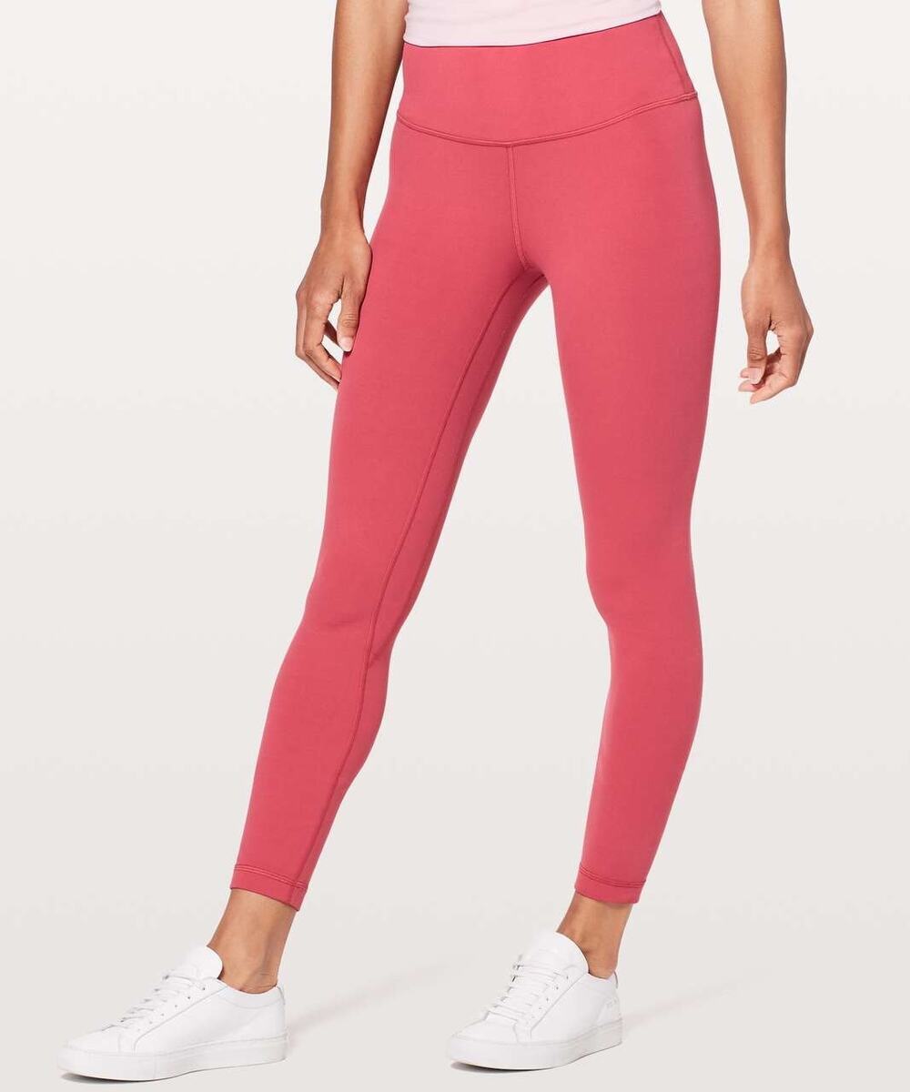 Lululemon Align Pant II *25" Vintage Rose Womens Size 6 Pink W5LJFS *EUC